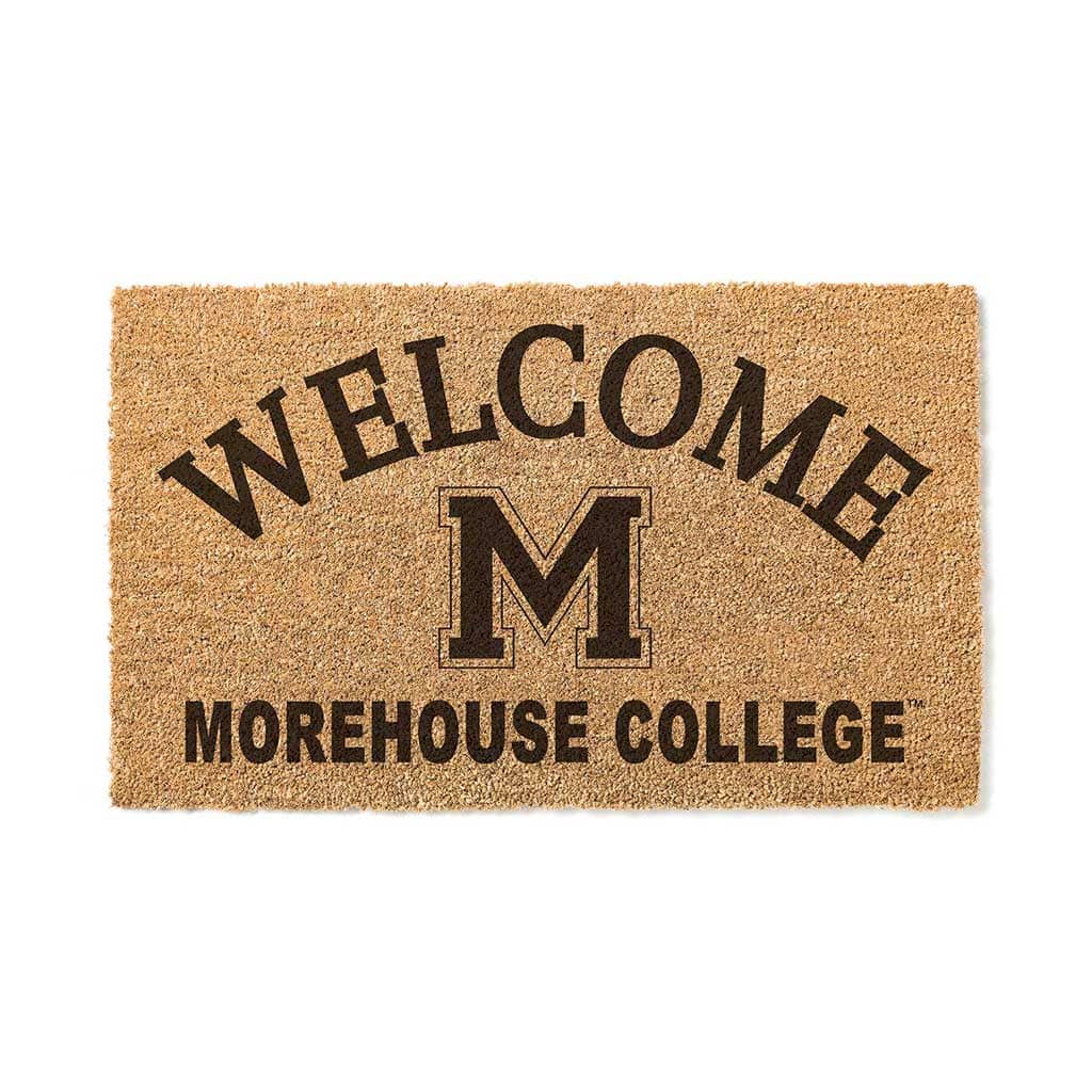 Photos - Area Rug Jardine - Morehouse Maroon Tigers 18" x 34" Welcome Coir Doomat - Brown 202456262