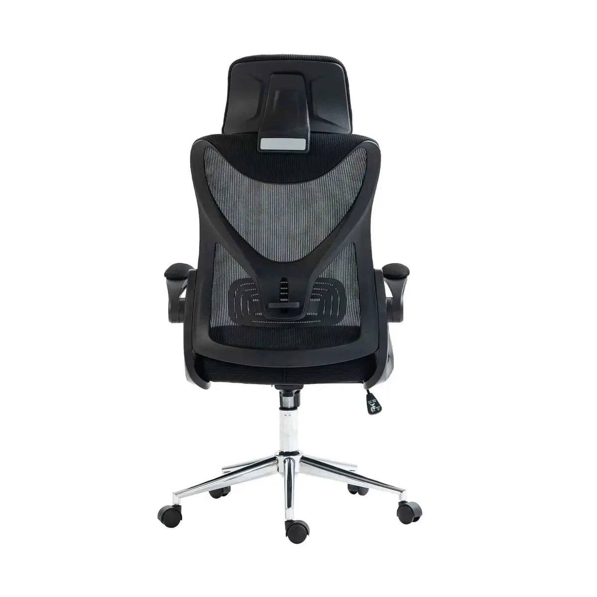 Alt View 1. Techni Mobili - Premium Ergonomic Office Chair With Headrest And Lumbar - Black.
