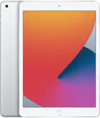 Front. Apple - iPad 7th Gen A2197 (WiFi) 32GB - Silver.