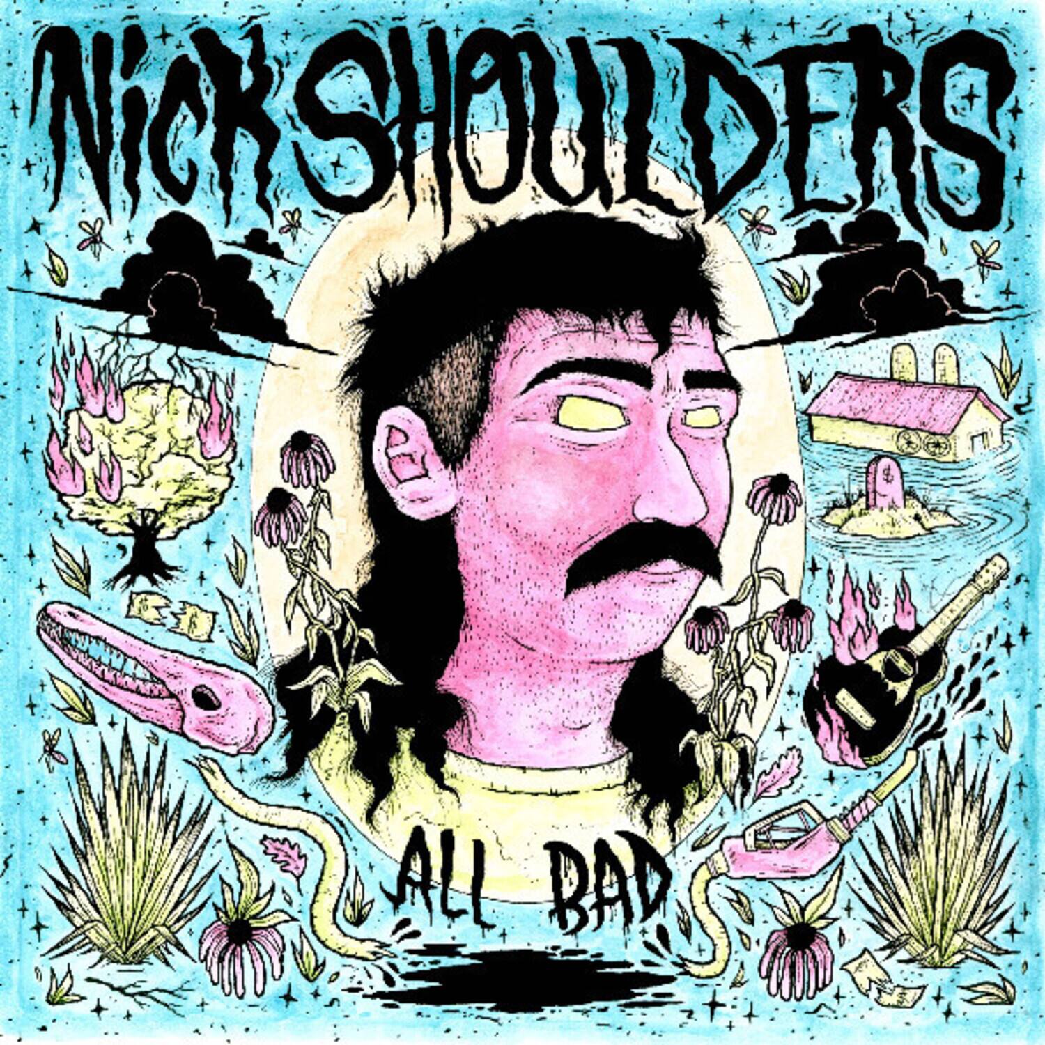 Nick Shoulders - All Bad  - VINYL LP