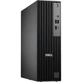 Dell - Pro Slim QCS1250 Intel Core i5-14500 2.60 GHz up to 5 GHz 16GB 512GB SSD Intel UHD 770 Graphics Windows 11 Pro Desktop - Black