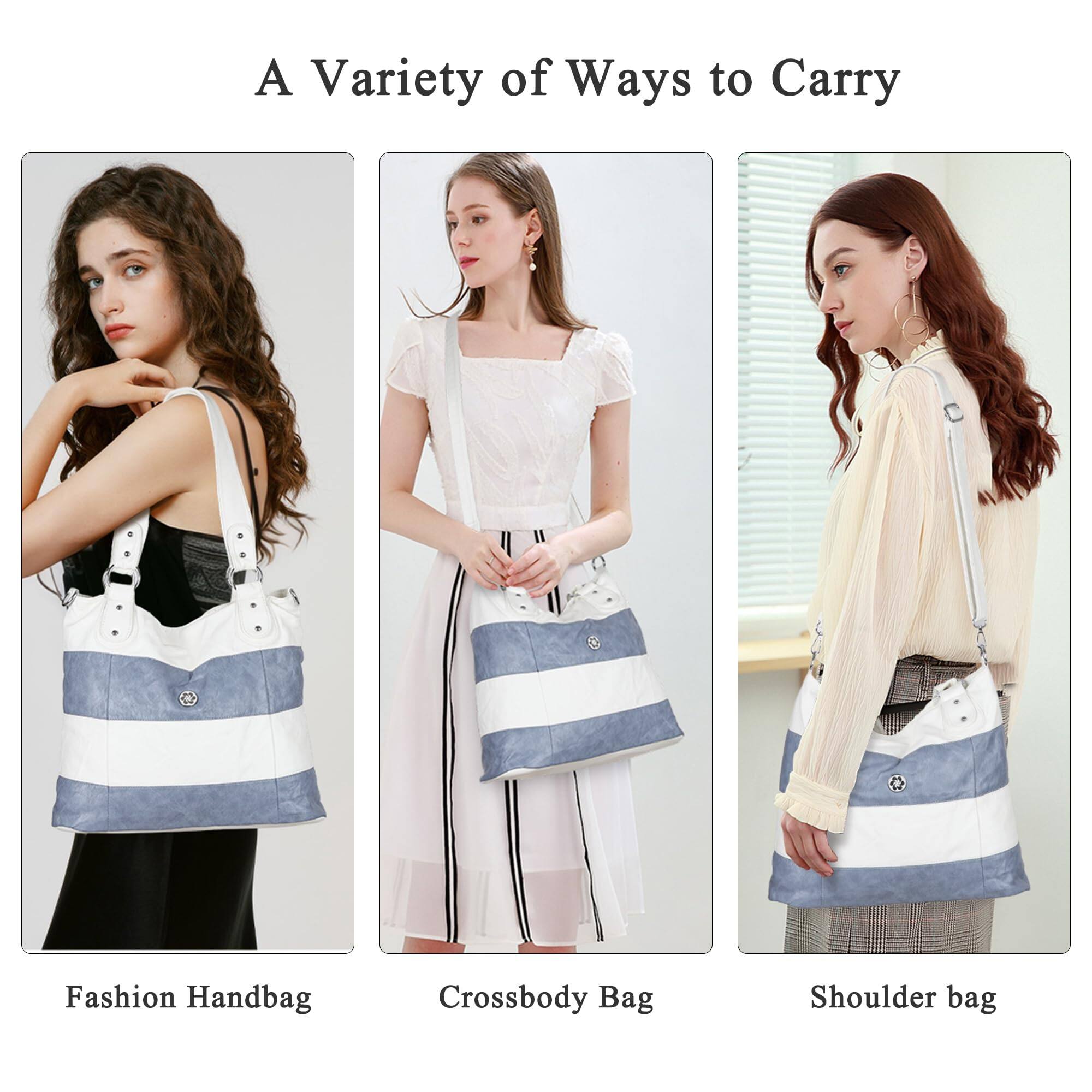 A Variety of Ways to Carry

Fashion Handbag

Crossbody Bag

Shoulder bag