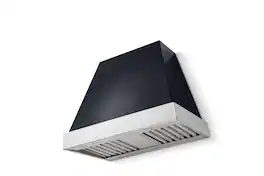 AGA - 36 inches - Externally Vented - Wall Range Hood - Gloss Black