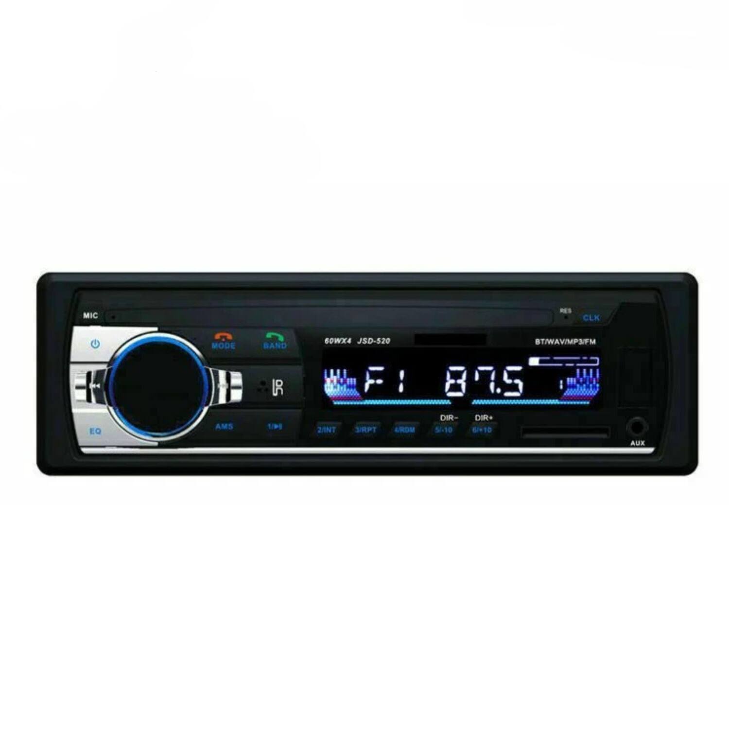 Stock Preferred - Bluetooth Car Stereo In-Dash FM Receiver - Black