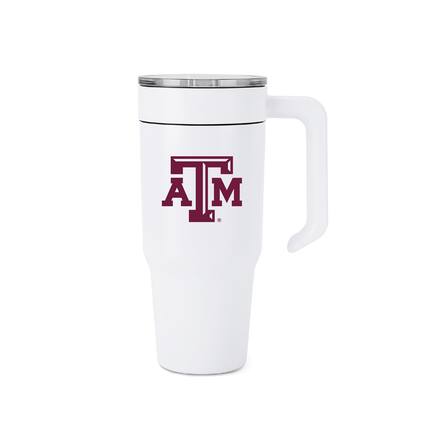 Front. Indigo Falls - Texas A&M Aggies 36oz. Logo Combo Stainless Steel Tumbler - Multicolor.