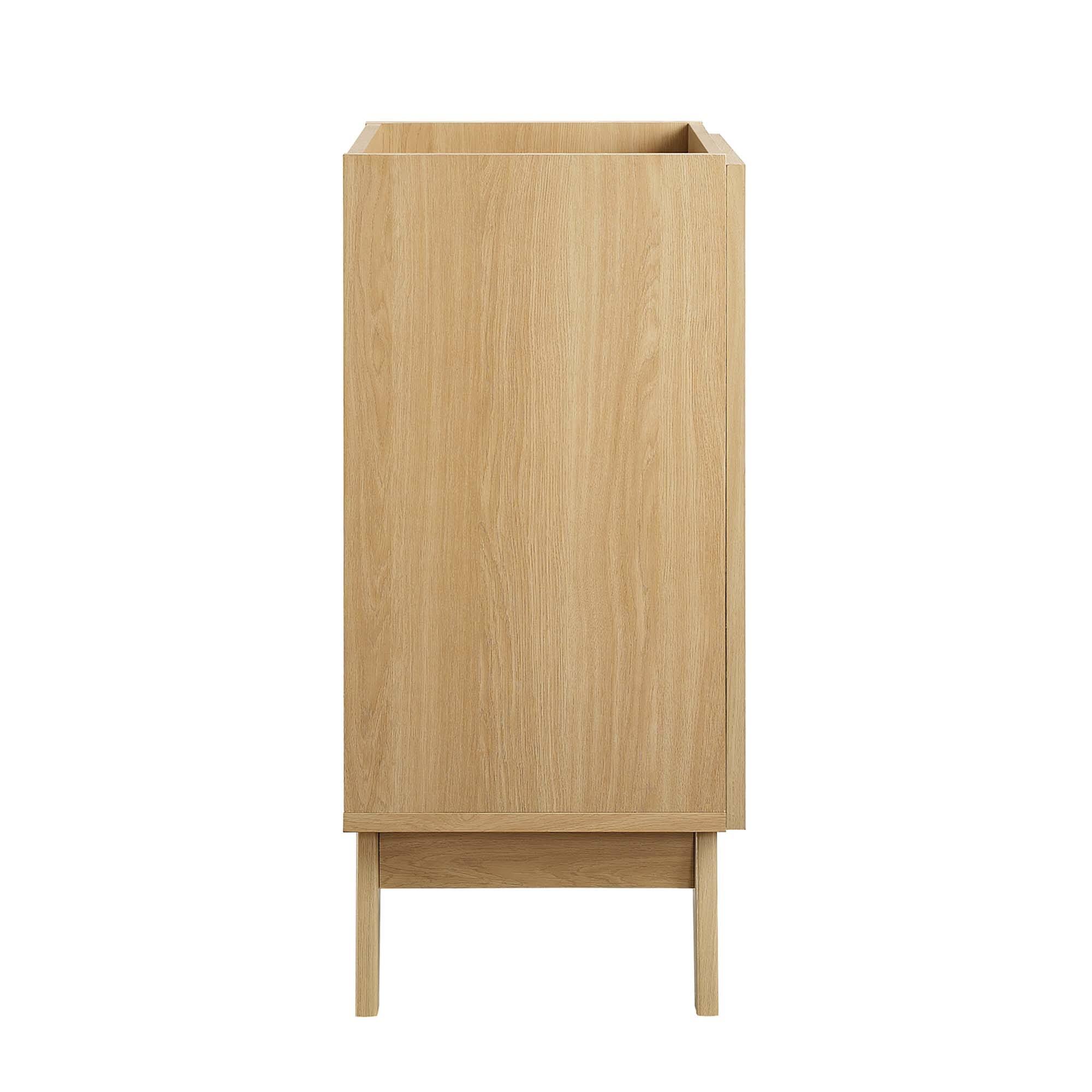 Alt View 2. Modway - Soma Bathroom Cabinet Basin Not Included by Modway - Oak.