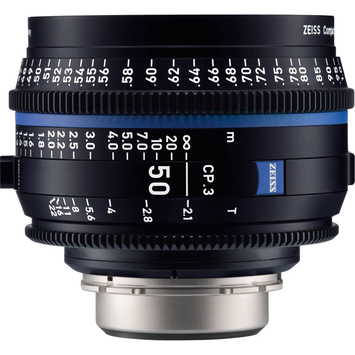 ZEISS - CP.3 50mm T2.1 Compact Prime Cine Lens for Canon EF, Feet