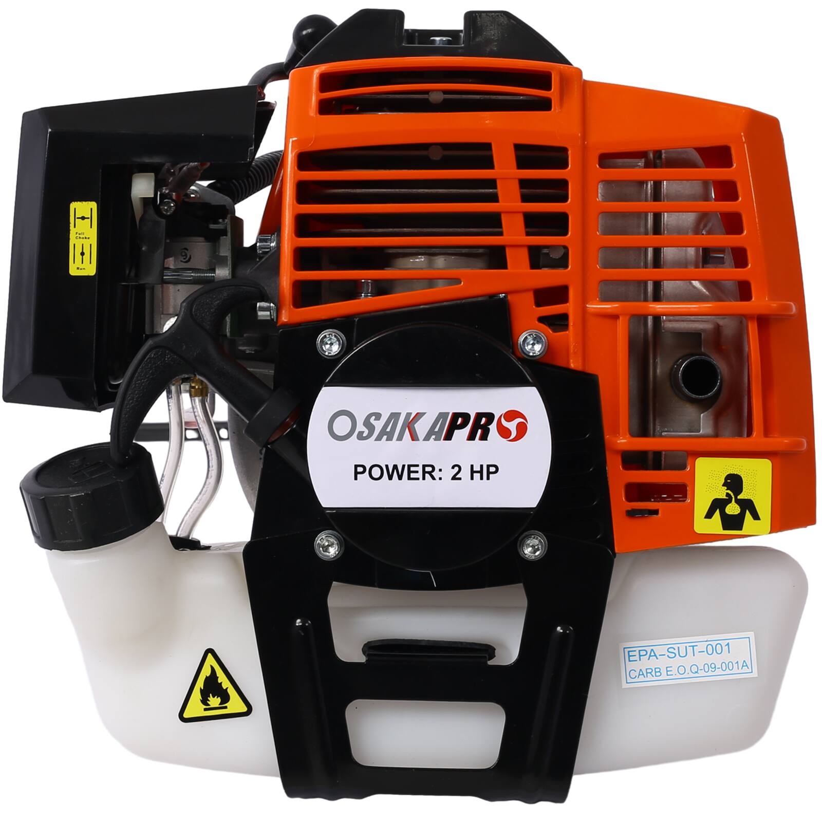 OSAKAPRO  
POWER: 2 HP  

EPA-SUT-001  
CARB E.O.Q-09-001A
