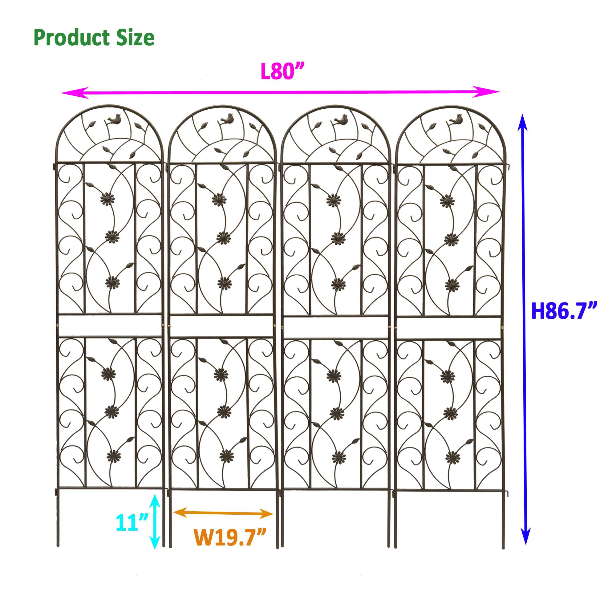 Product Size: L80" H86.7" W19.7" 11"