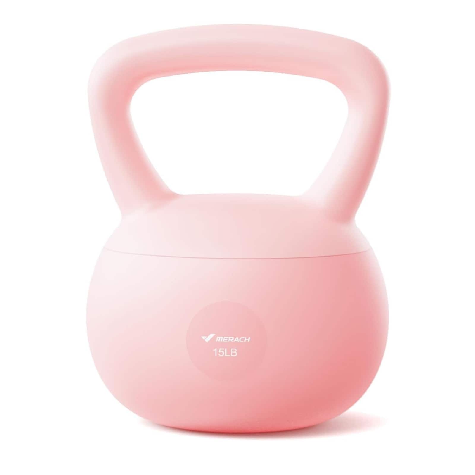 MERACH - Soft Kettlebell for Safe Strength Training Soft Cushioned Horizontal Base - Pink price history on PriceWatchPro