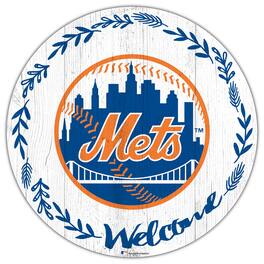 Fan Creations - 12" Welcome Circle Sign - Multicolor