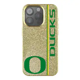 Keyscaper - NCAA - Oregon Ducks iPhone Bling Case - 15 - Gold