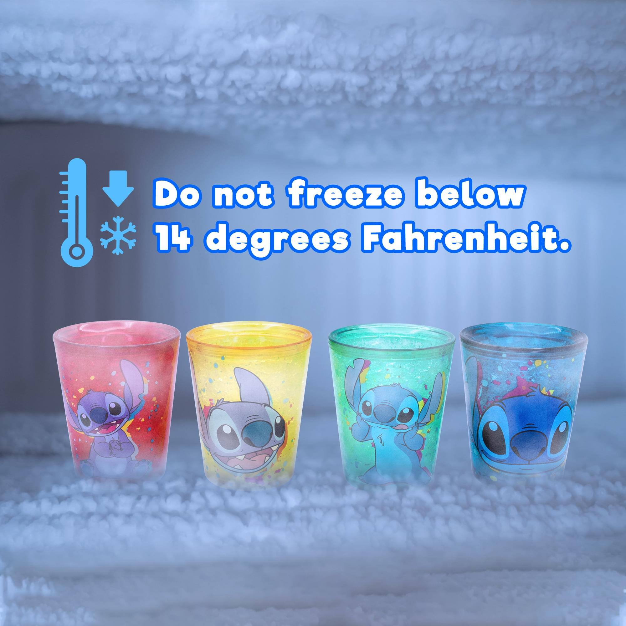Do not freeze below 14 degrees Fahrenheit.