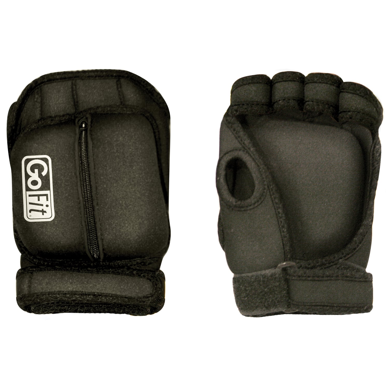 GoFit - Weighted Aerobic Gloves - Black