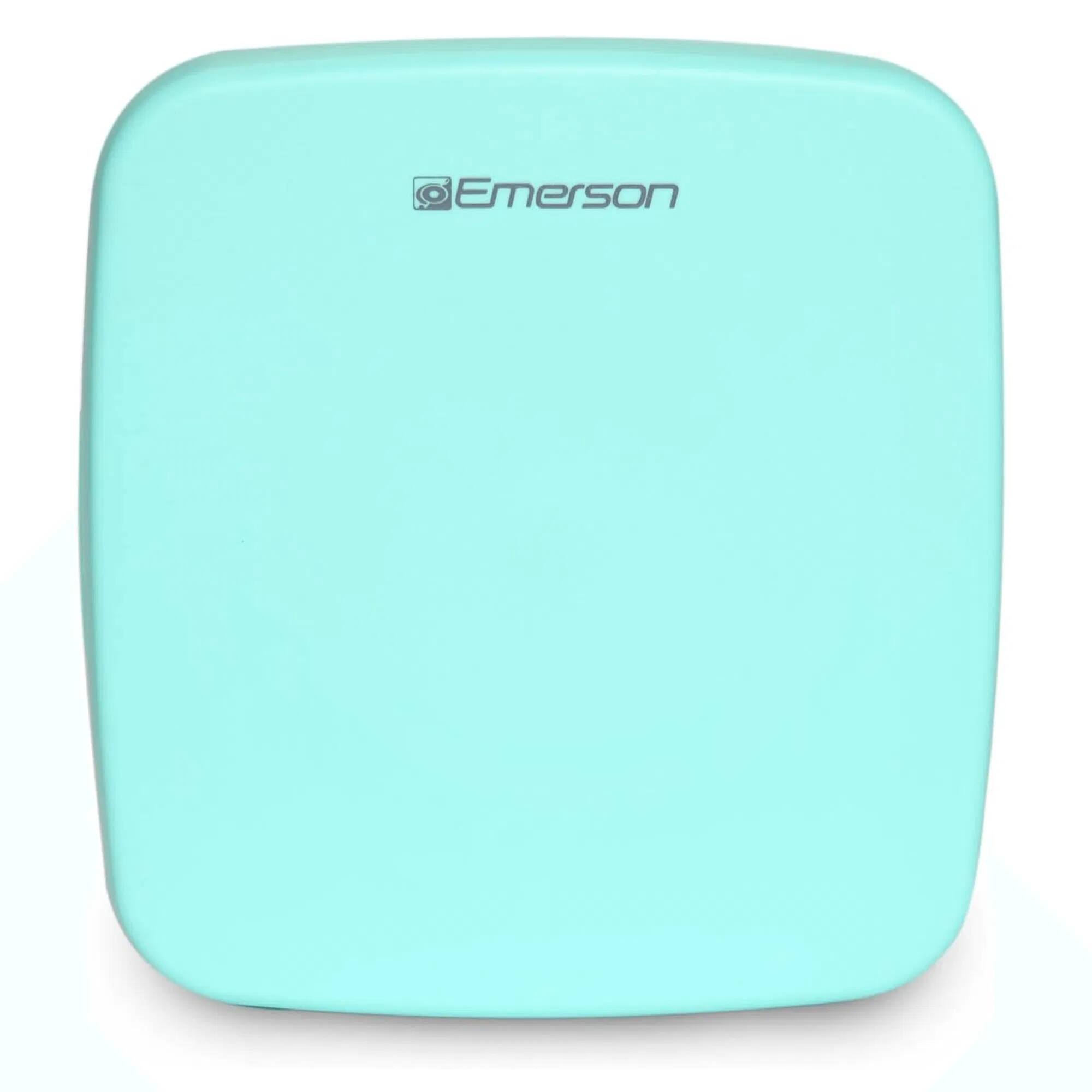 Left. Forest'nSky - Portable XL Mini Fridge Cooler & Warmer for Car, Travel, Office,Turquoise - Turquoise.