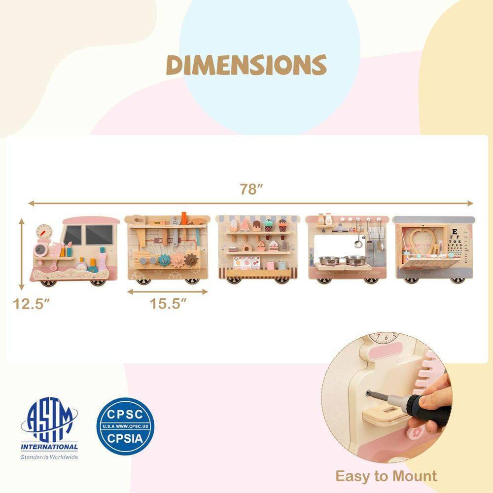 DIMENSIONS  
78"  
12.5"  
15.5"  

INTERNATIONAL Standards Worldwide  
CPSC U.S.A  
CPSIA  
Easy to Mount  

ASIM  
INTERNATIONAL  
Standards Worldwide  
U.S.A. WWW.CPSC.US