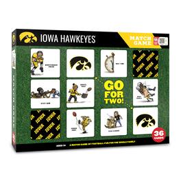 YouTheFan - Iowa Hawkeyes Licensed Memory Match Game - Multicolor