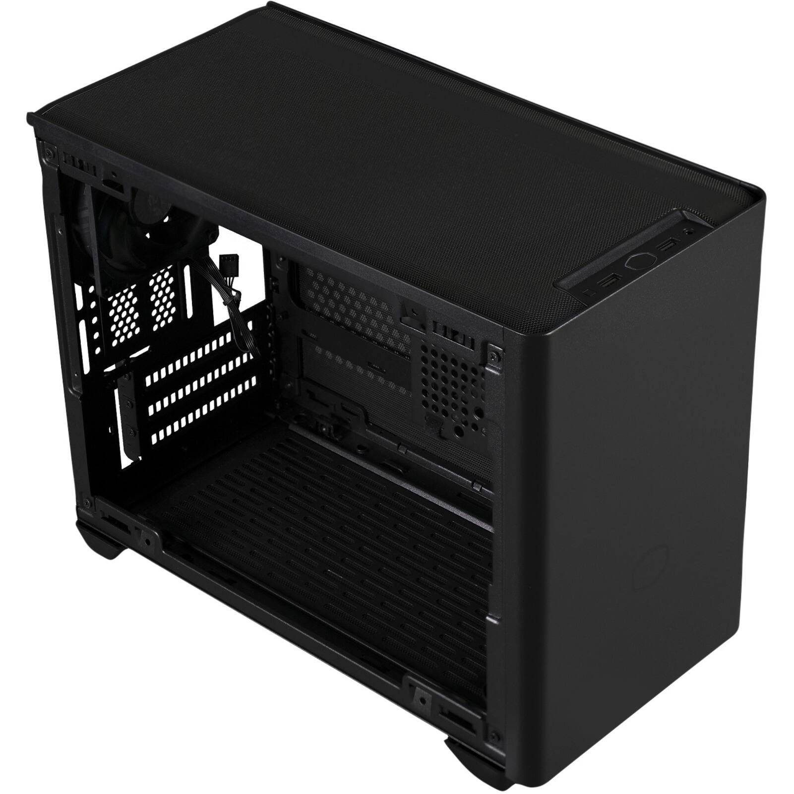 Alt View 35. Cooler Master - MasterBox MCB-NR200-KNNN-S00 Mini ITX/Mini DTX Mini-tower Case - Black.