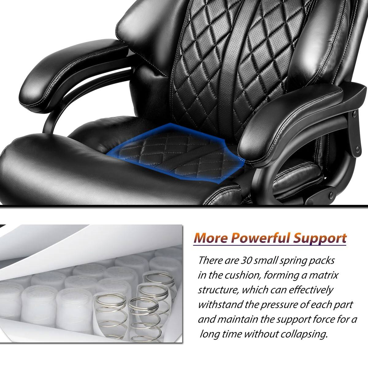 More Powerful Support

There are 30 small spring packs in the cushion, forming a matrix structure, which can effectively withstand the pressure of each part and maintain the support force for a long time without collapsing.