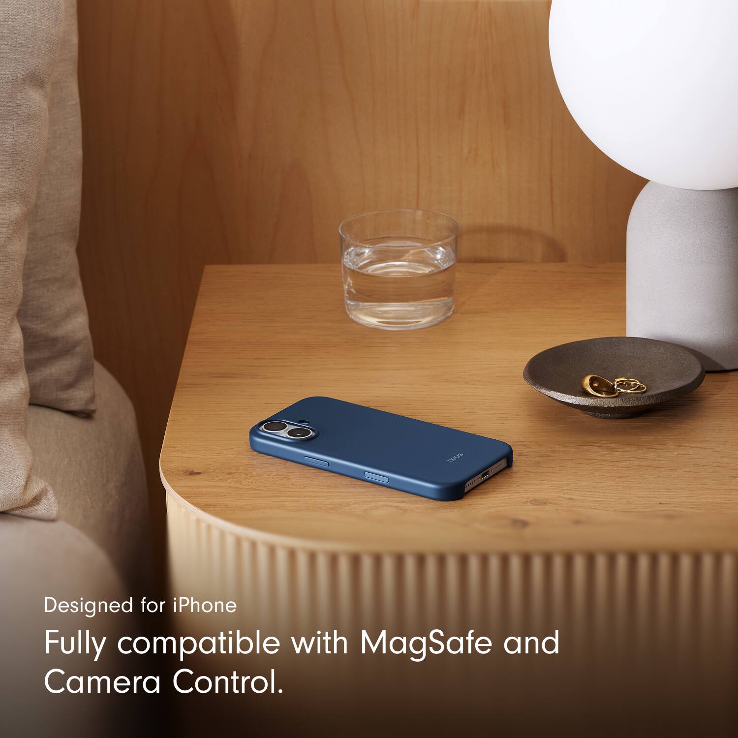 Designed for iPhone  
Fully compatible with MagSafe and Camera Control.