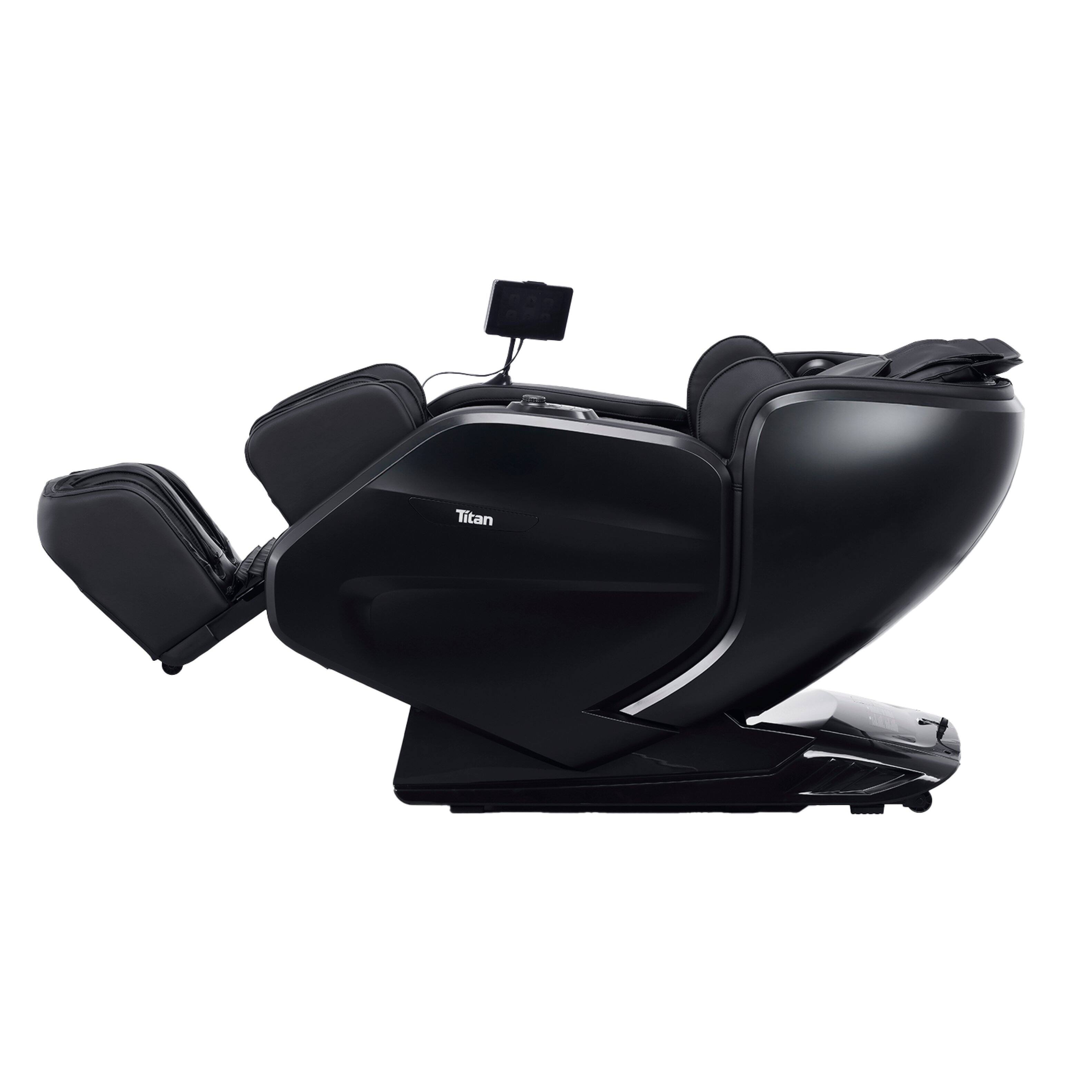 Alt View 1. Titan - Pro 3D Liberty Zero Gravity Massage Chair - Black - Black.