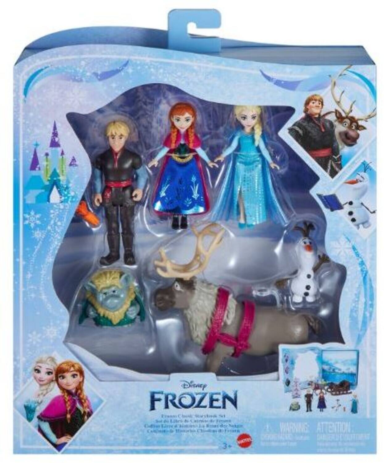 Disney FROZEN  
MATTEL  

WARNING ATTENTION  

3+