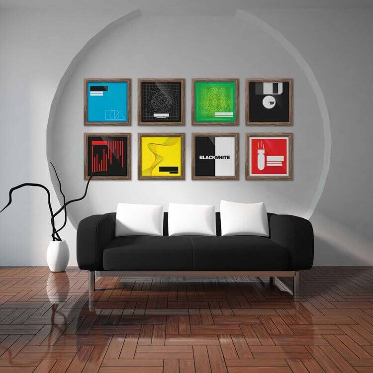 Alt View 9. Glorious - GLORIOUS 12" Vinyl Frame Set (3-Pack, Rosewood) - Brown.