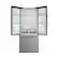 Alt View 1. Forno Appliances - 34 in. Wide Gallipoli 17.5 Cu. Ft. Freestanding French Door Refrigerator with High-Efficiency LED lighting - Stainless Steel.