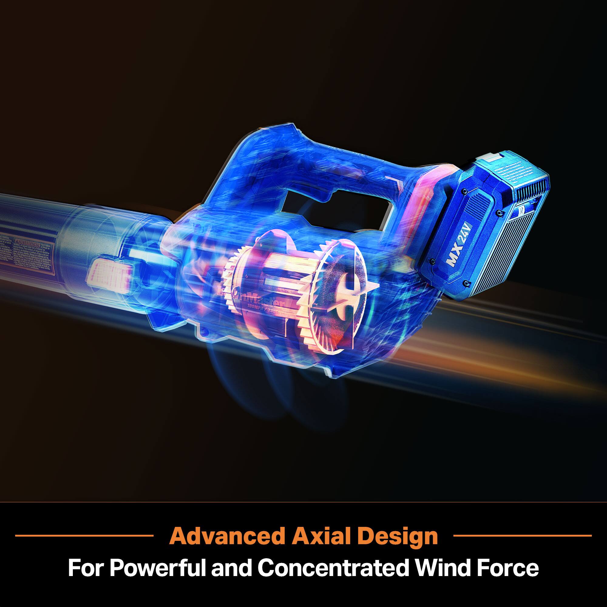 5 MX24V 24V milkete Advanced Axial Design For Powerful and Concentrated Wind Force