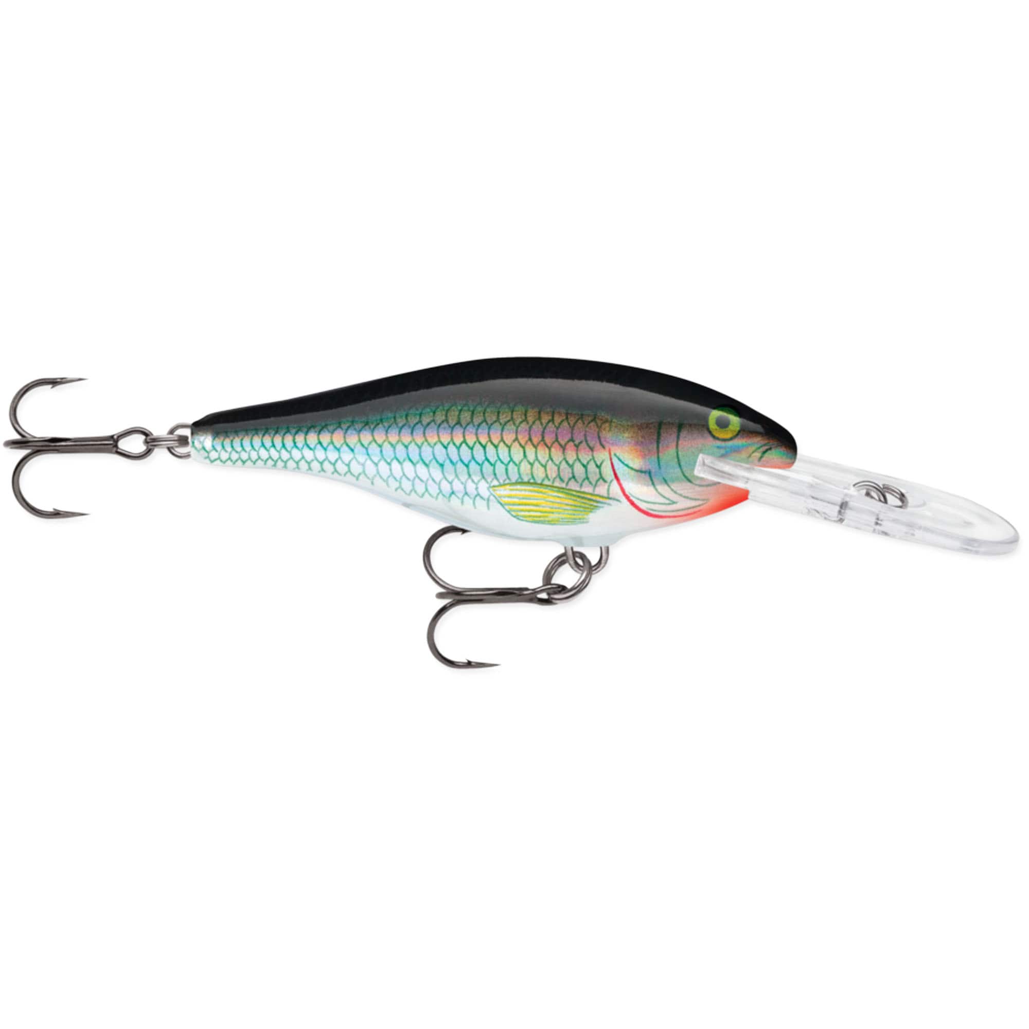 Rapala- Shad Rap 06, Fishing Lure- Holographic Shiner