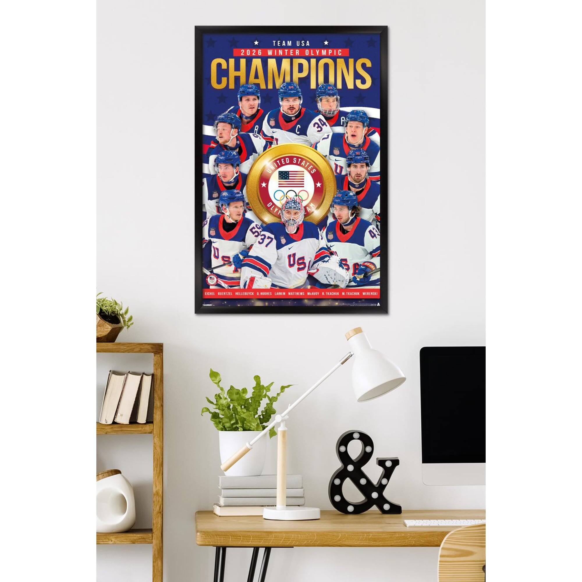 * TEAM USA * 2026 WINTER OLYMPIC CHAMPIONS * UNITED STATES OLYMPIC TEAM *