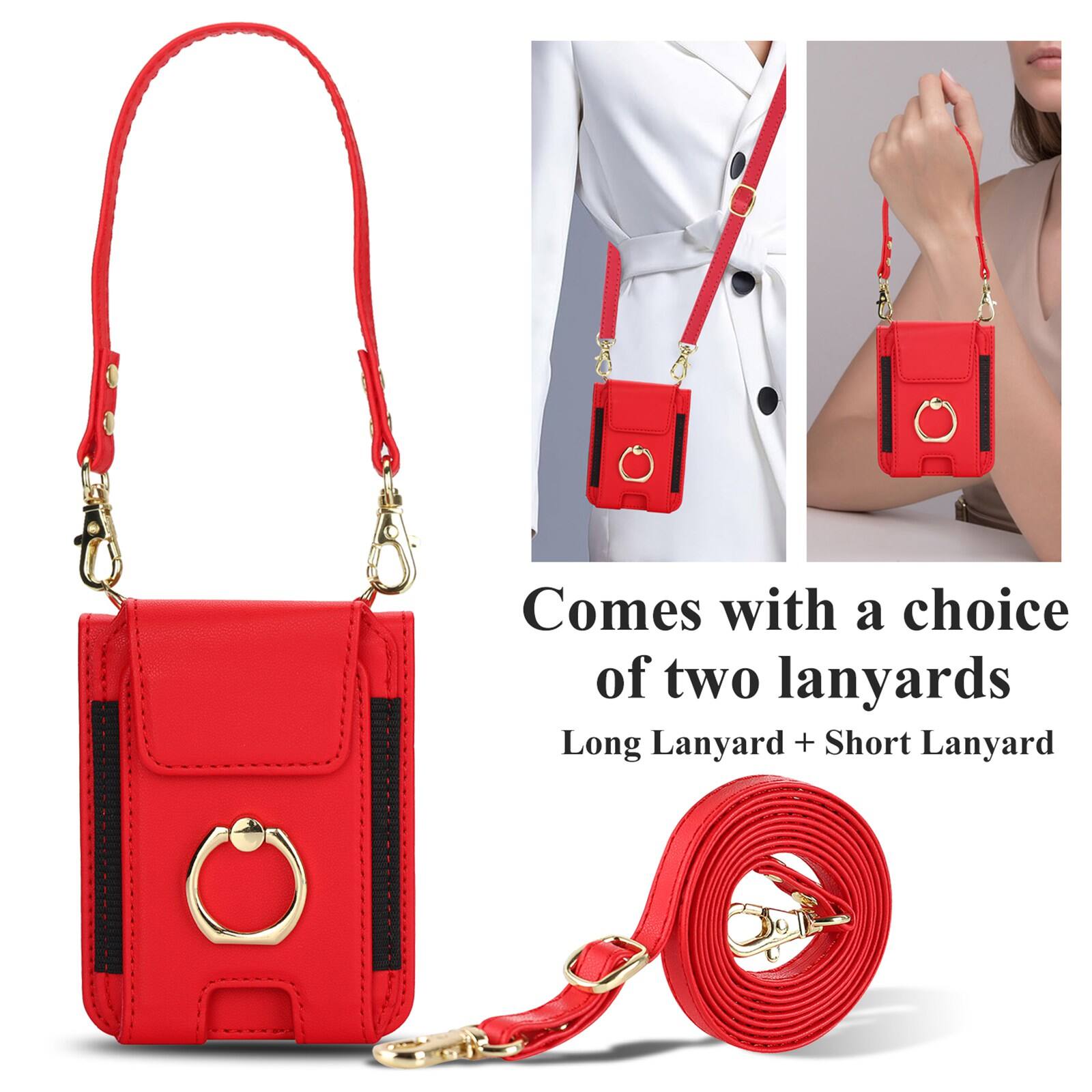 Comes with a choice of two lanyards  
Long Lanyard + Short Lanyard