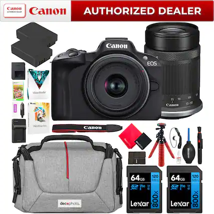 Canon AUTHORIZED DEALER
Canon EOS
Canon RF 518-45mm Lens F4.5-6.3 IS STM
VideoStudio
PalmShop Pro
Canon
decophoto
64GB 120 MB/s V30 U3 800x Lexar
64GB 120 MB/s V30 U3 800x Lexar