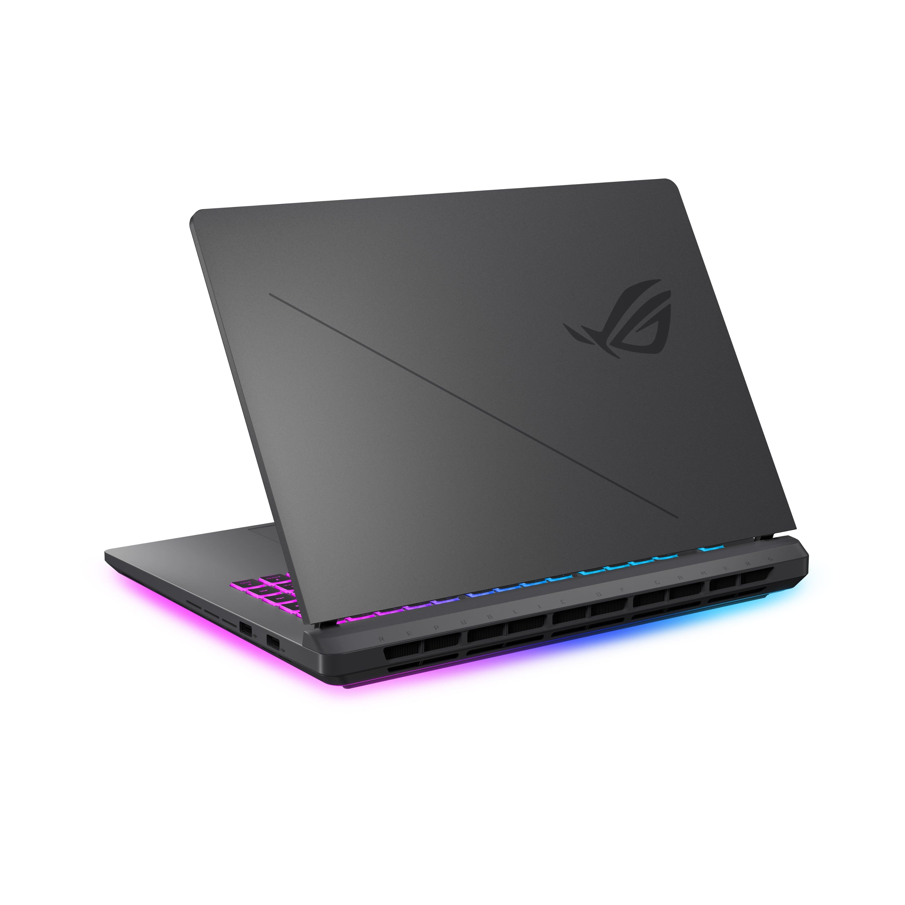 Alt View 7. ASUS - ROG Strix G16 16" FHD+ 165Hz Gaming Laptop - Intel Core i9 HX - 16GB RAM - NVIDIA GeForce RTX 5060- 1TB SSD - Eclipse Gray.