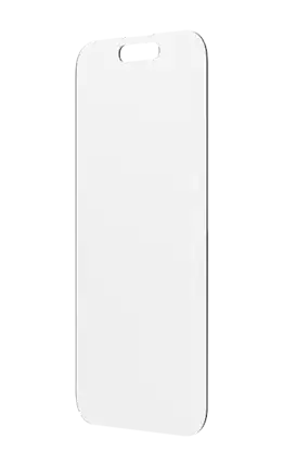 Front. AT&T - AT&T Tempered Glass Antimicrobial Screen Protector - iPhone 14 Pro - Clear.