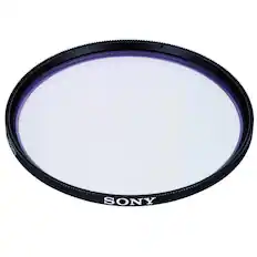 Front. Sony - Sony 67mm (MC) Multi-Coated Clear Lens Protecting Filter.