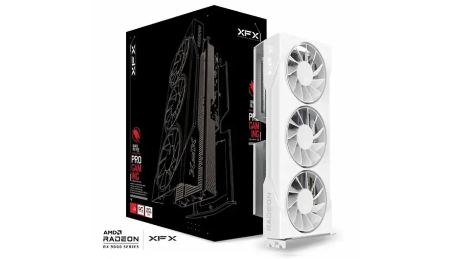 AMD Radeon XFX RX 9000 series 2x Quad Crossfire Pro Gaming Graphics.