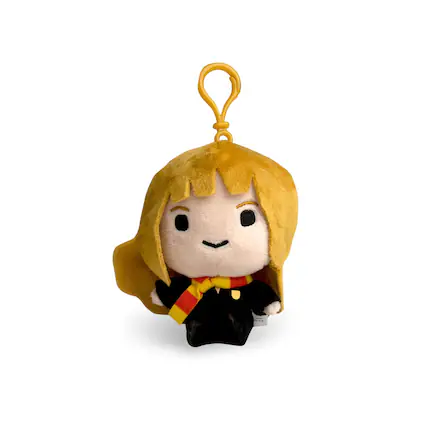 Front. Harry Potter - Harry Potter 4 Inch Plush Chibi Keychain | Hermione Granger - Yellow.