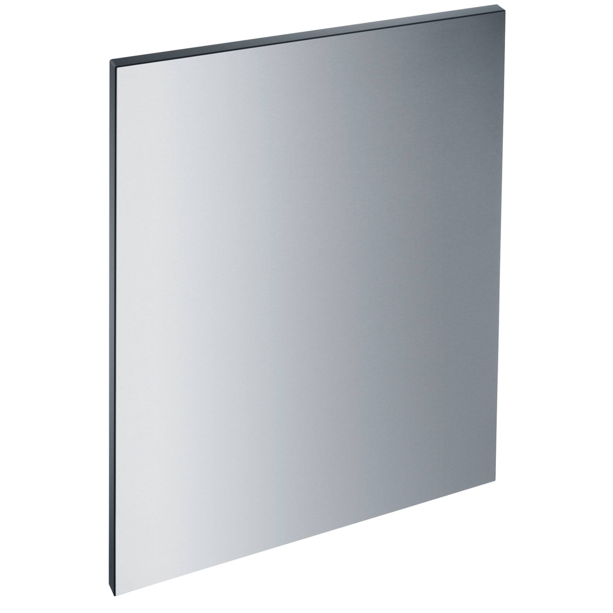 Front. Miele - GFVI 603/77-1 Dishwasher Front Panel with Handle in Clean Touch Steel for 24" Dishwashers - Stainless Steel.