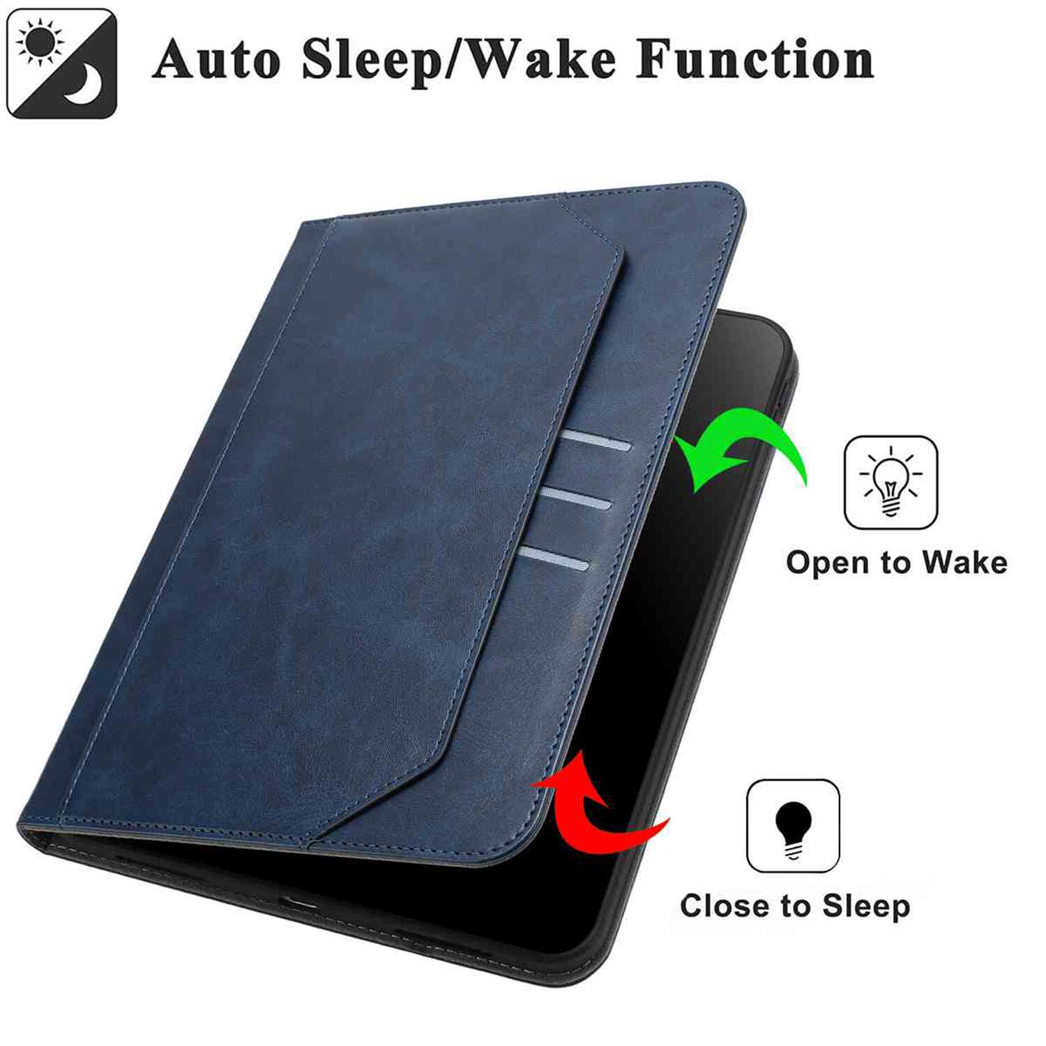 Auto Sleep/Wake Function

Open to Wake

Close to Sleep