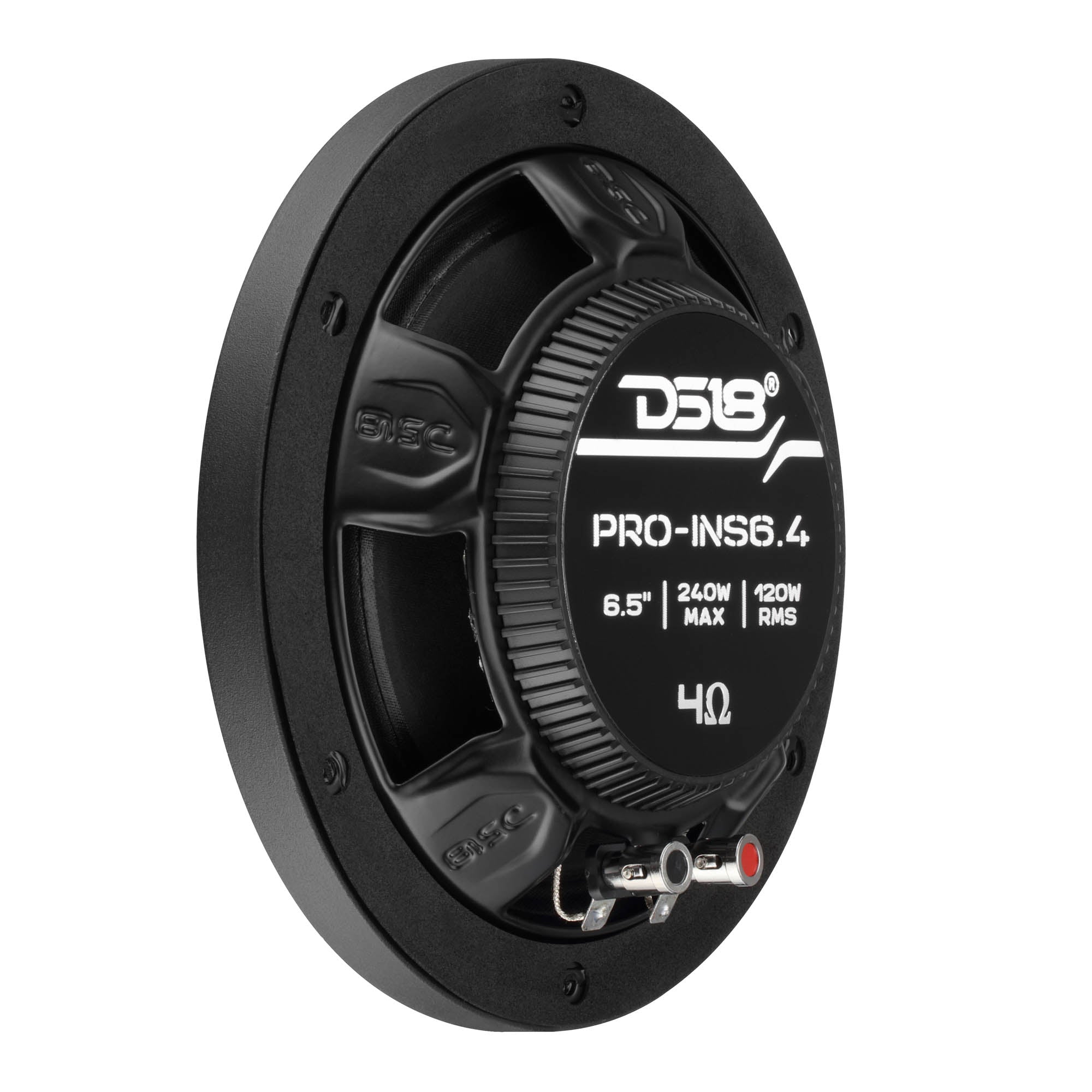 BIEC  
D518 PRO-INS6.4  
6.5" 240W MAX 120W RMS  
4Ω