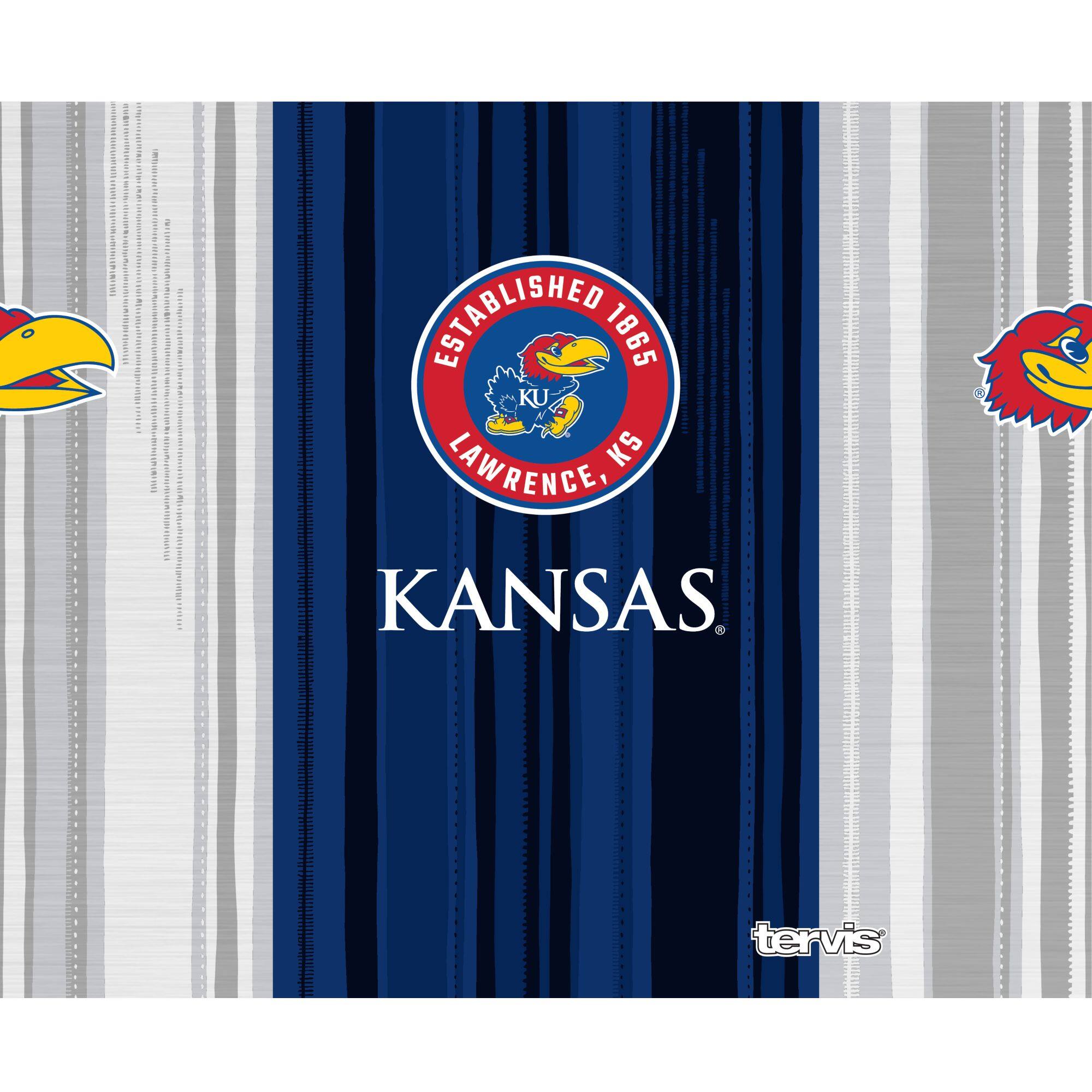 ESTABLISHED 1865  
KU LAWRENCE, KS  

KANSAS  

tervis