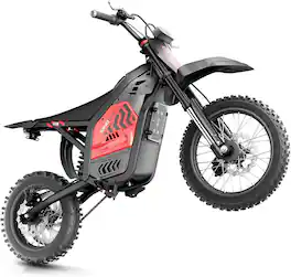 HiBoy - Windone RS5 Electric Dirt Bike for Teens & Adults (13+) - Red