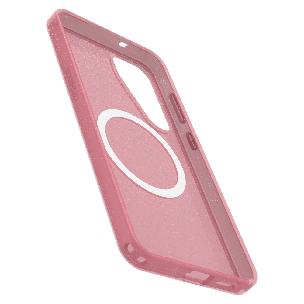 Alt View 3. OtterBox - OtterBox Symmetry Series Magnetic Case for Samsung Galaxy (S25+) - Foxberry Pink - Pink.