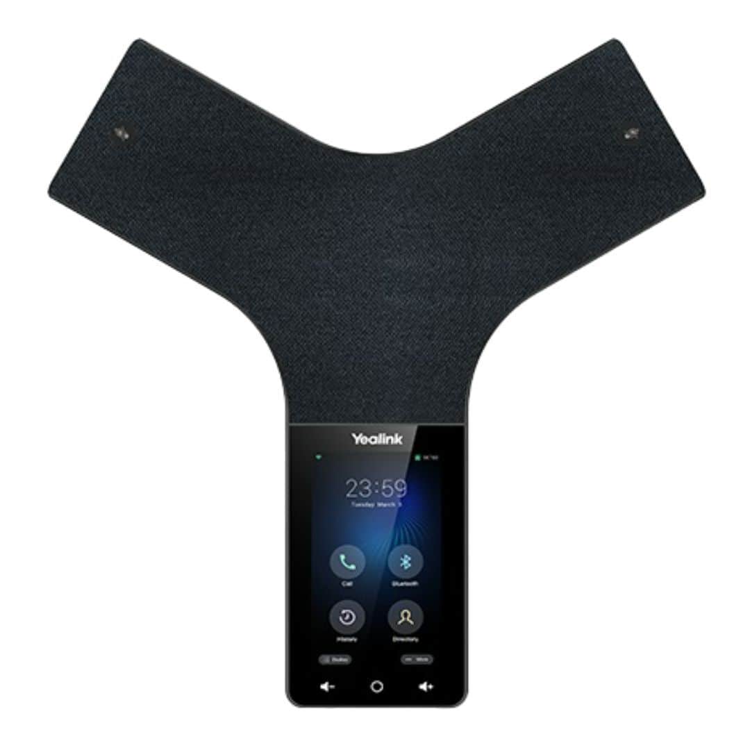 Yealink - 5 Inch Multi Touch Screen Optimal HD Audio IP Conference Phone - Black