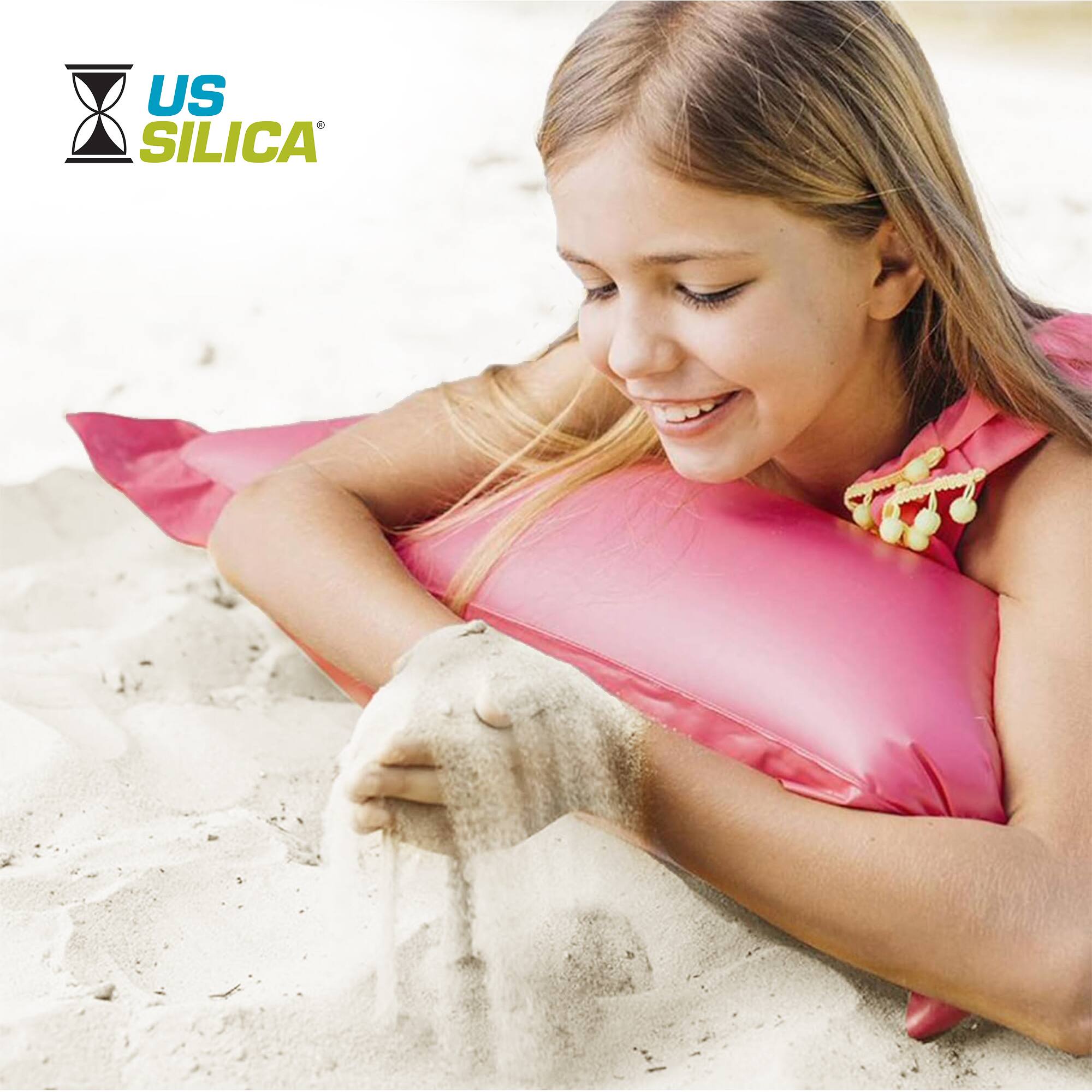 Alt View 6. U.S. Silica - U.S. Silica Snow White Play Sand Sparkling White & Super Soft, 50 Pound, 10 Pack.