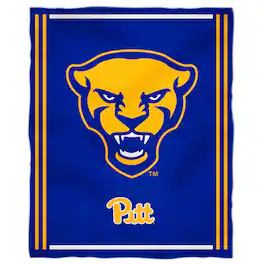 Vive La Fete - Pitt Panthers 36'' x 48'' Children's Mascot Plush Blanket - Multicolor