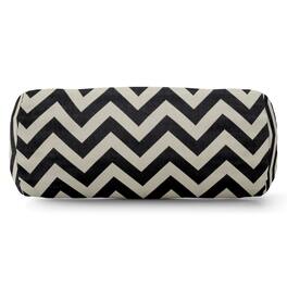 Majestic Home - Bolster Pillow Chevron - Black