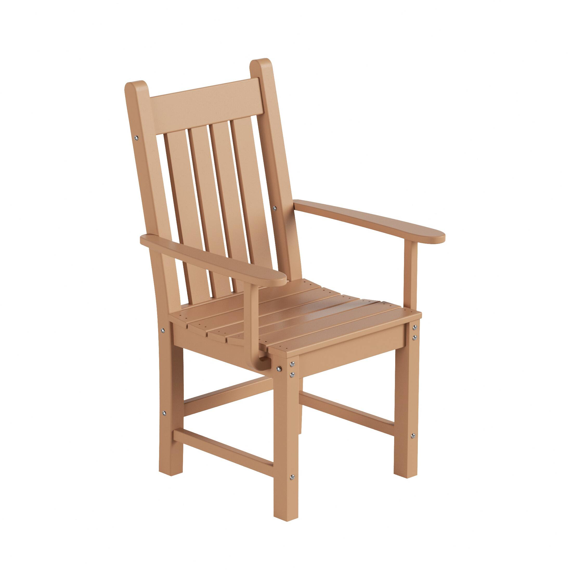Back. WestinTrends - WestinTrends Malibu Outdoor Patio Dining Armchair - Teak.