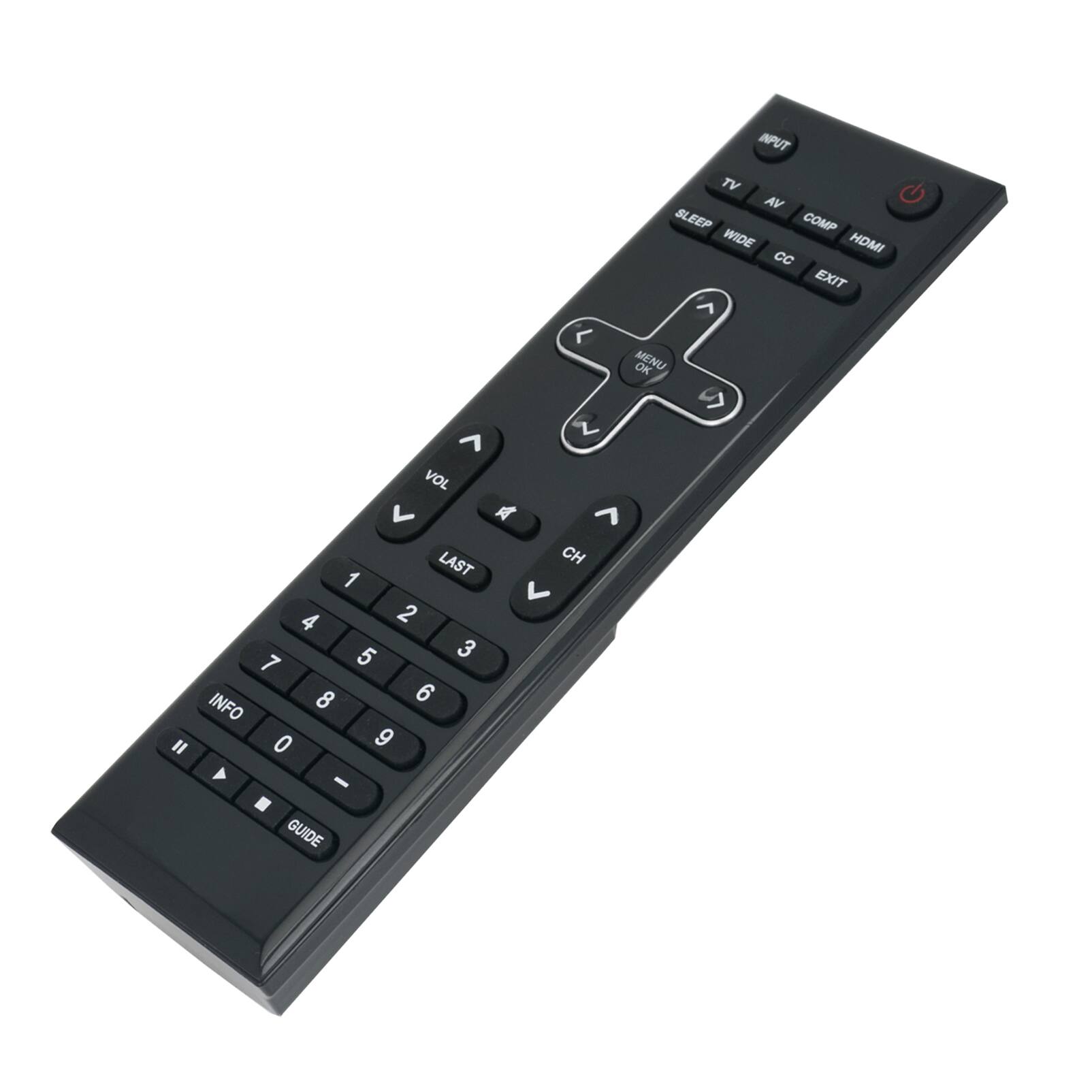 7 VOL V A LAST 1 4 2 5 3 7 8 6 INFO " 0 9 - GUIDE INPUT TV AV SLEEP COMP WIDE HDMI CC EXIT ^ < MENU K S W 7 CH